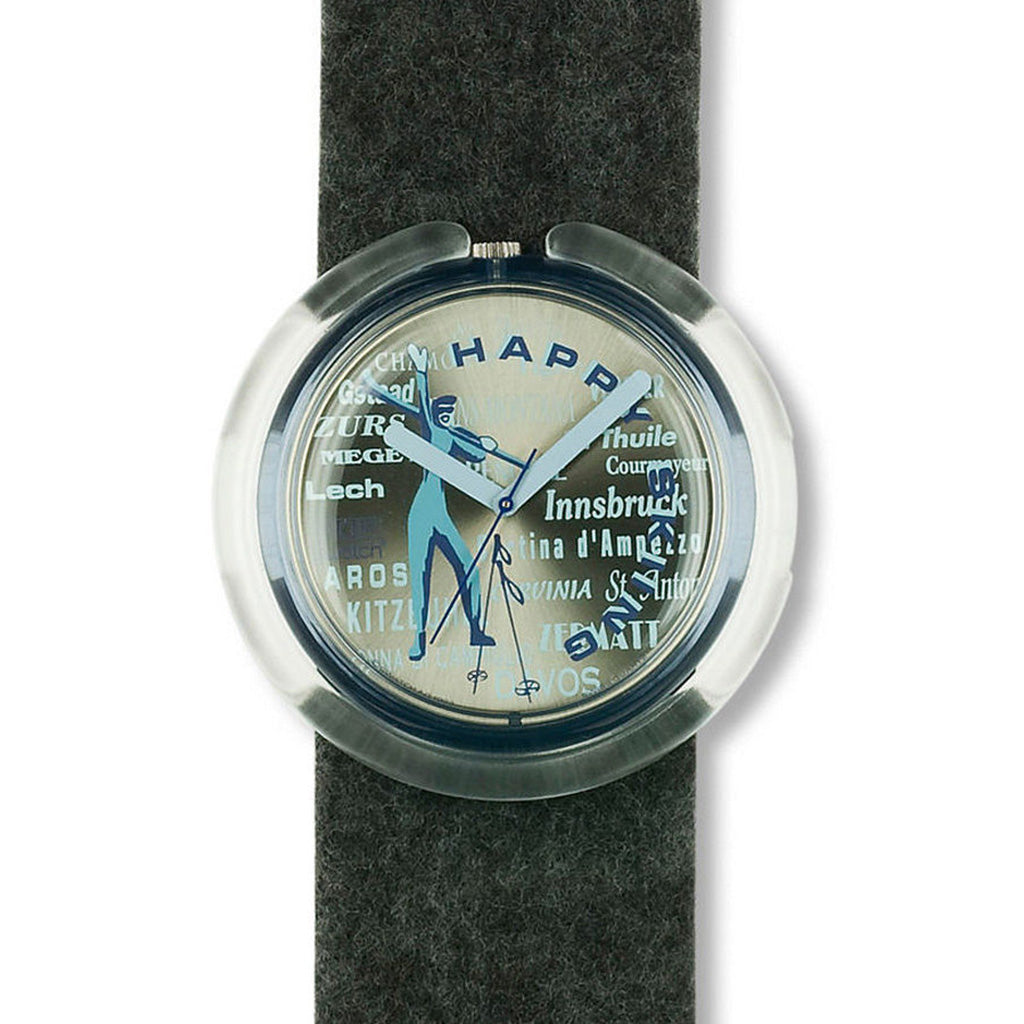 Pop Swatch HAPPY SKIING PWN114
