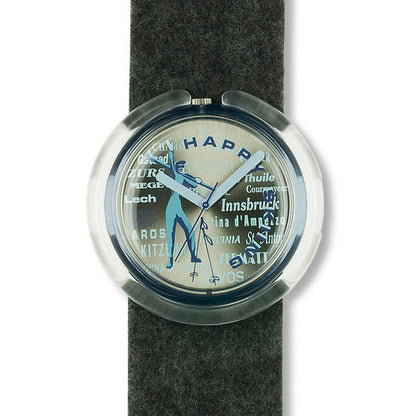 Pop Swatch HAPPY SKIING PWN114