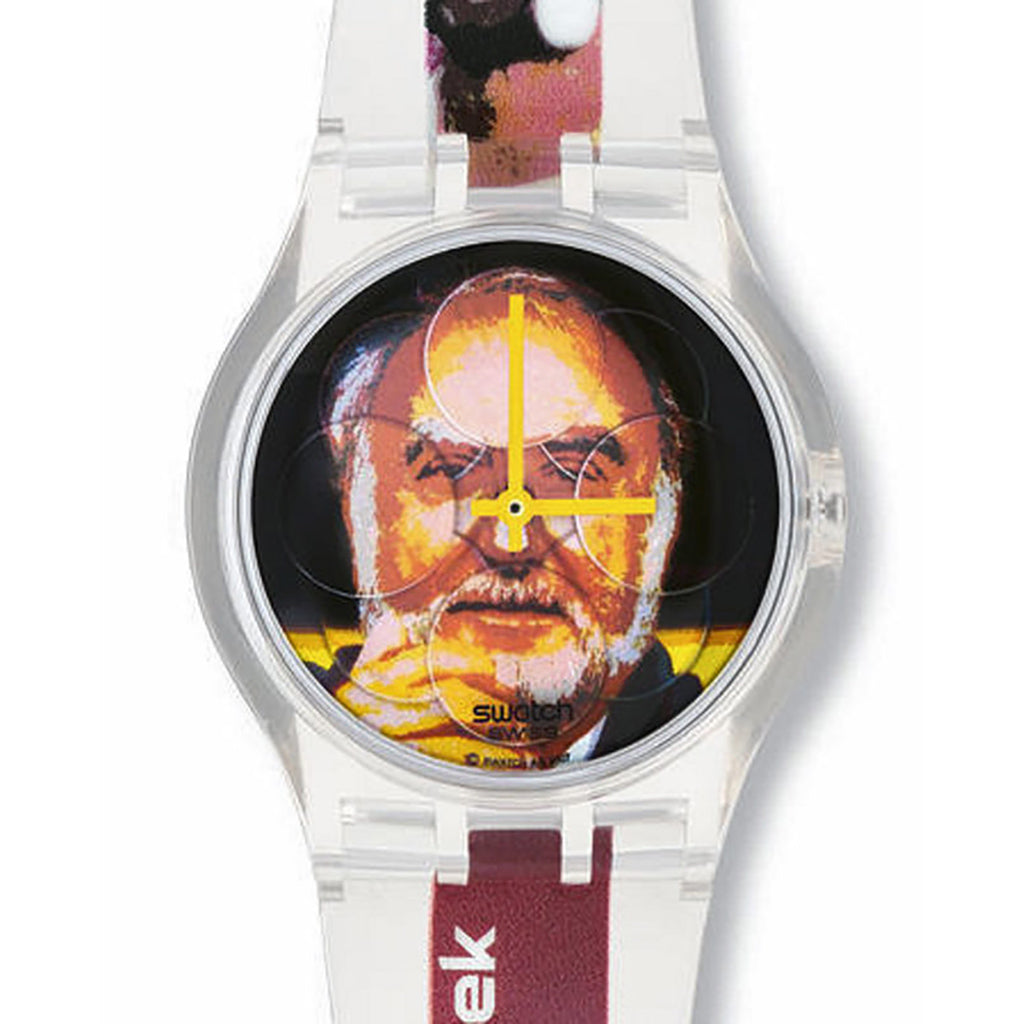 Swatch Puzzle Motion Special Hayek Branded Watch SUPZ100