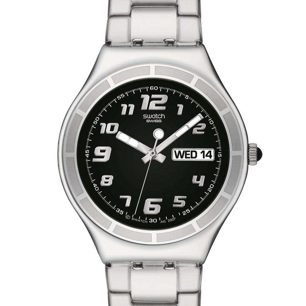 Swatch Irony Big His Tender Black YGS740G