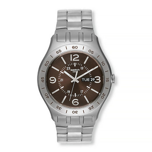 Swatch Irony New Big IN A MAROON MODE YTS403G