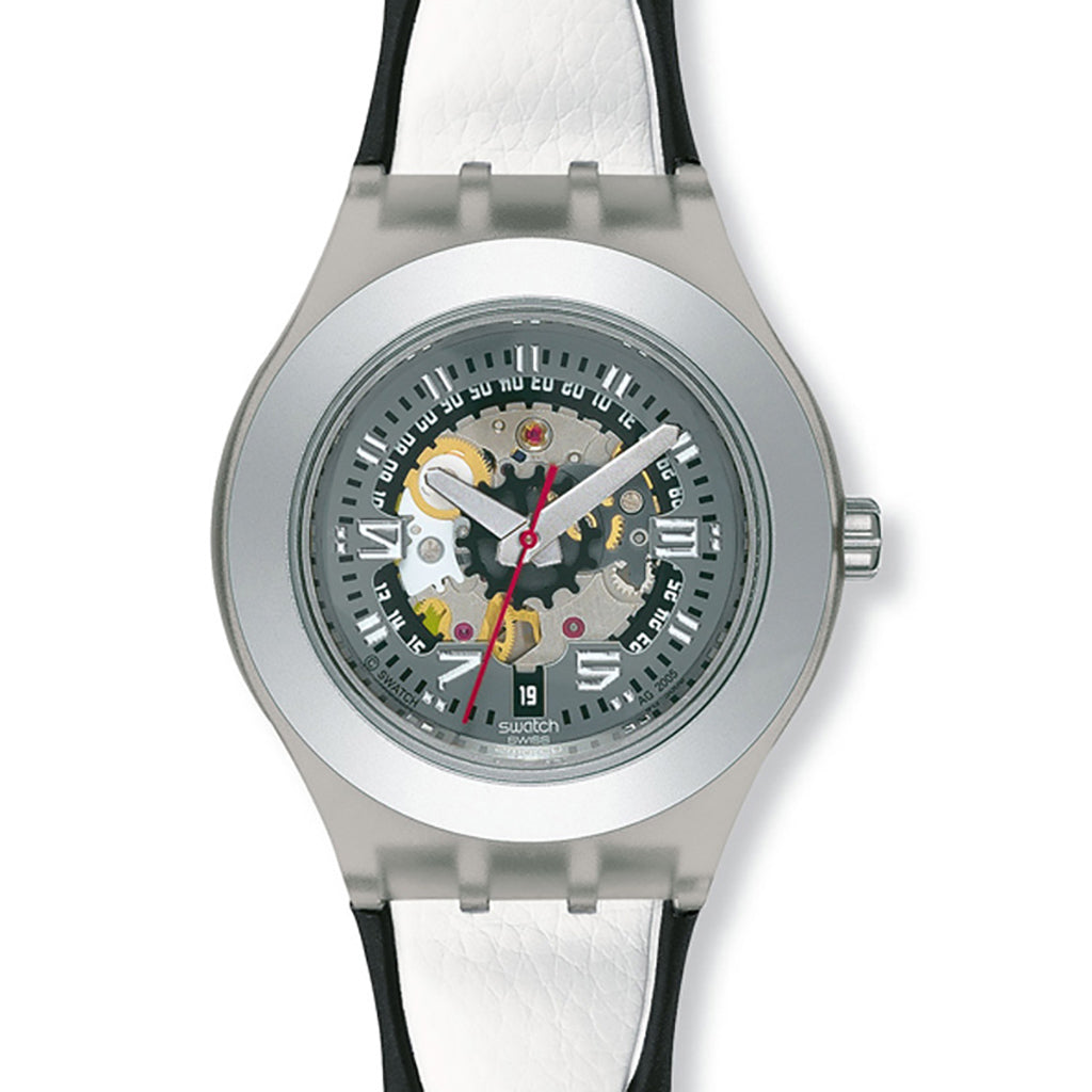 Swatch Irony Diaphane Automatik In The Net SVDM4000