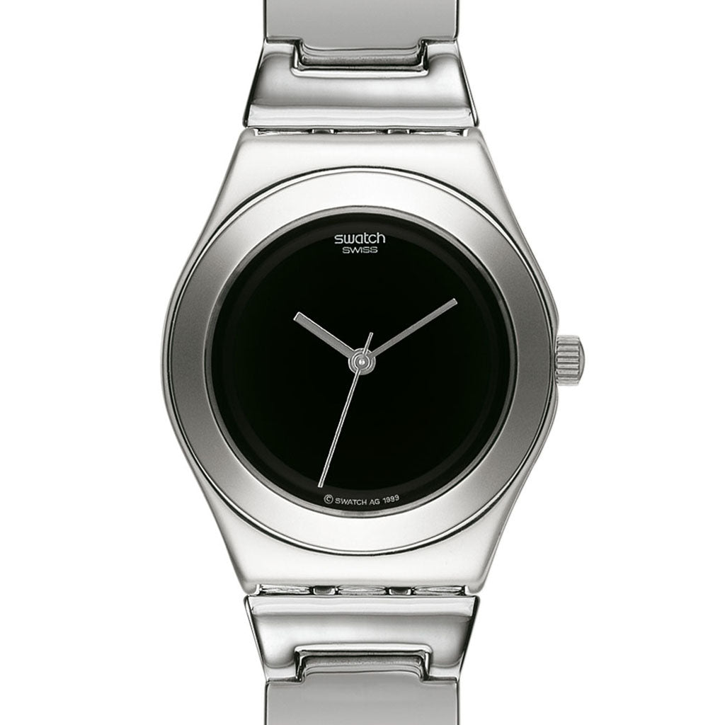 Swatch Irony Medium Jet Black YLS115G