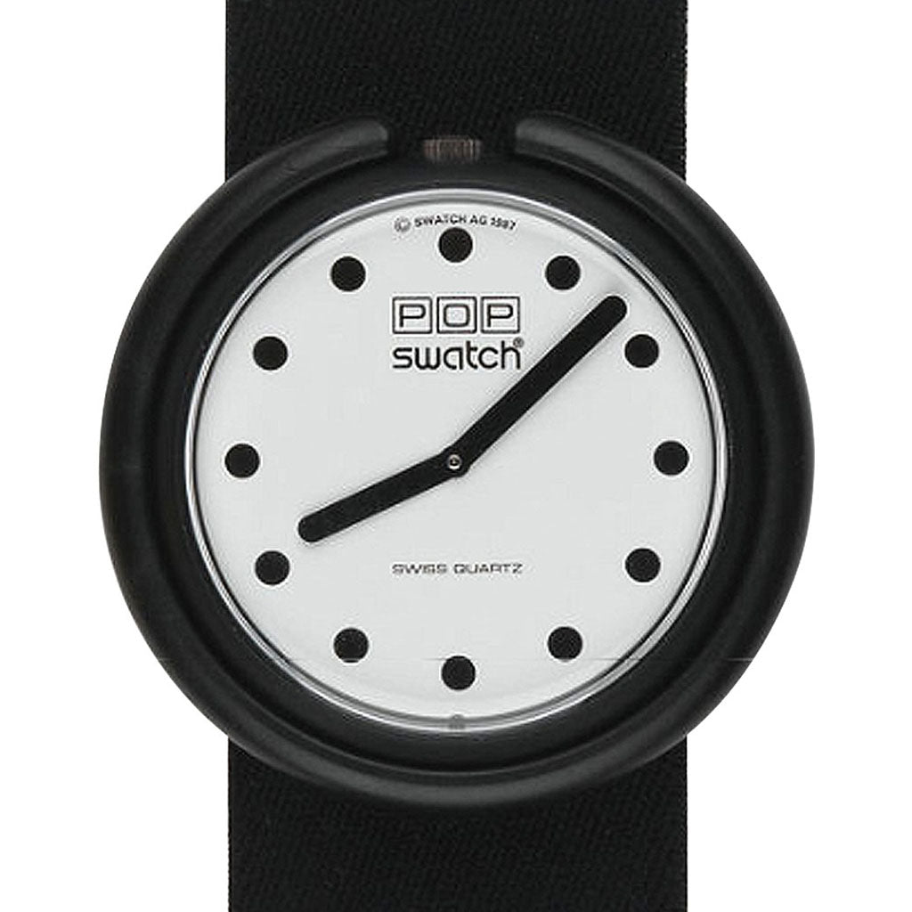 Pop Swatch Jet-Black PWBB001