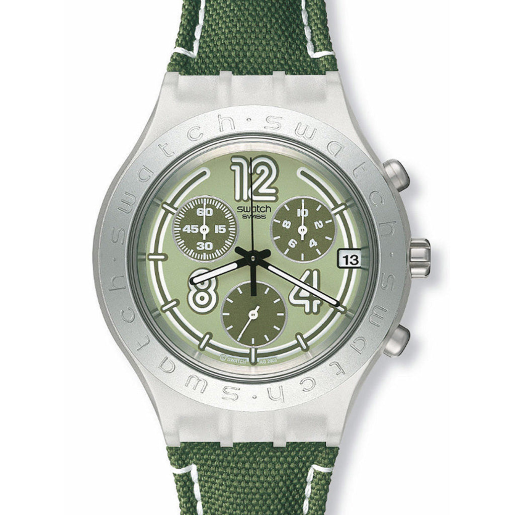 Swatch Irony Diaphane Chrono Jungle Wind SVCK4017