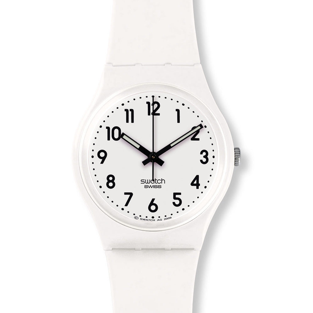 Swatch Gent Just White Soft GW151O