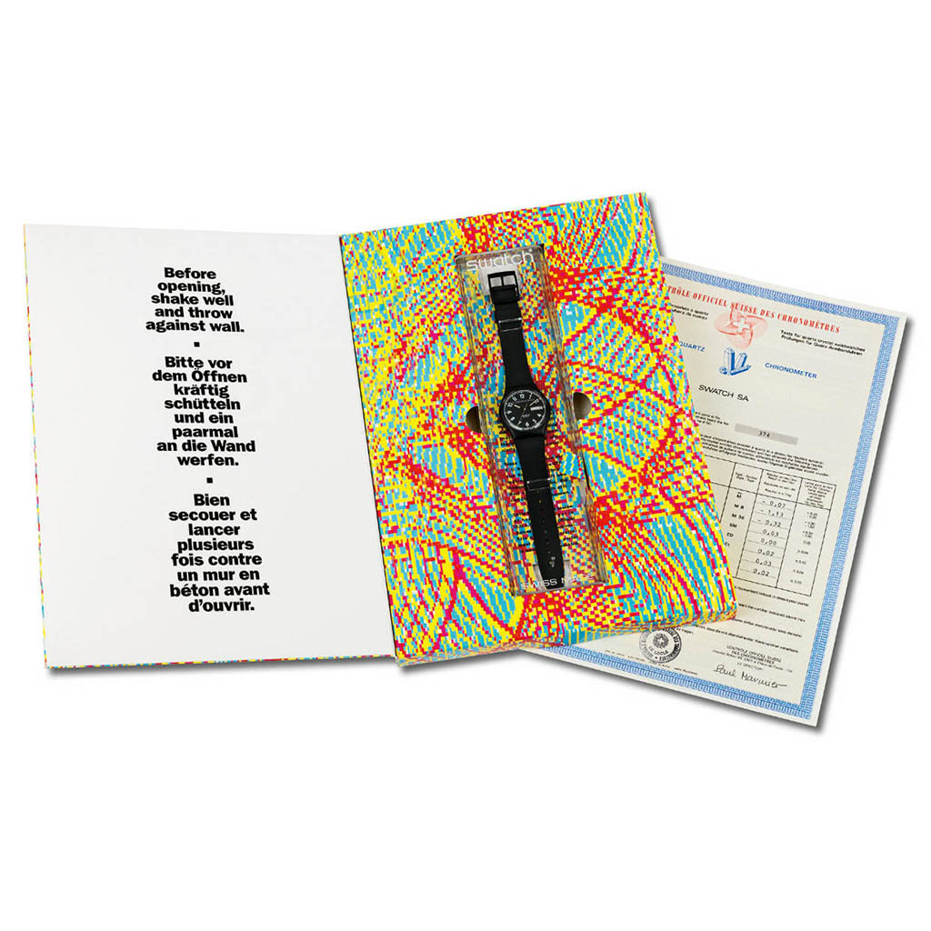Swatch Gent Special Knight of the Night Chronometer GB719