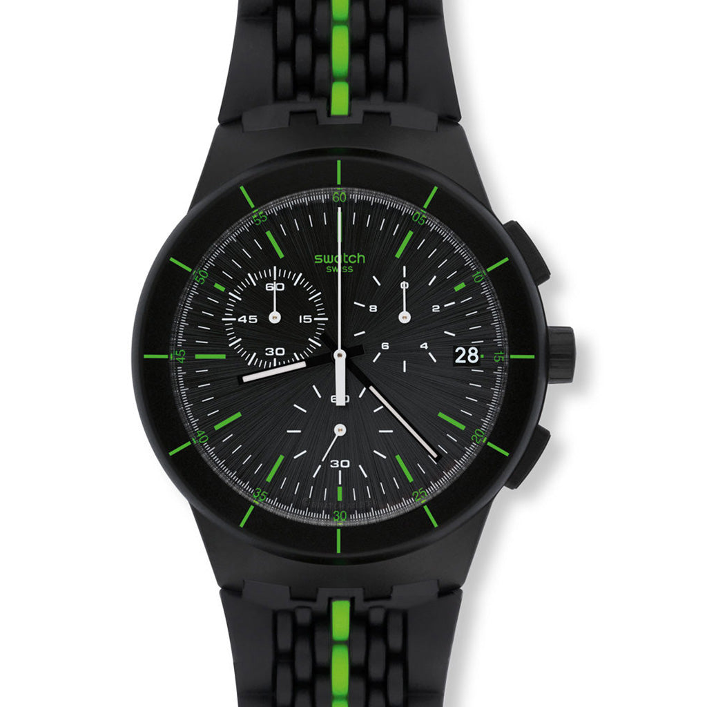Swatch Chrono Plastic LASER TRACK SUSB409