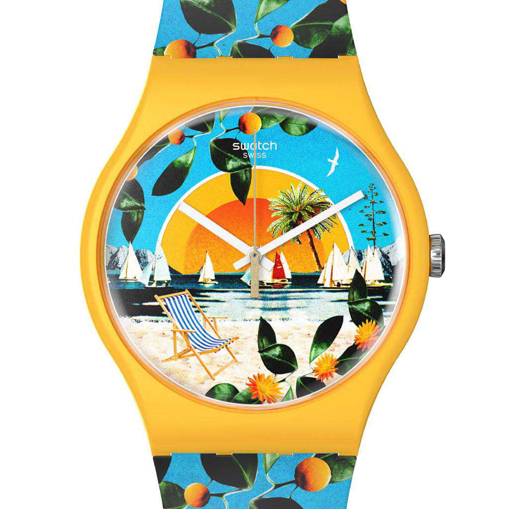 Swatch New Gent Le Chant Des Cigales - Destination Special 2023 Côte d’Azur SO29Z131