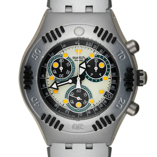 Swatch Irony Scuba 200 Chrono Lightwave YBS4005