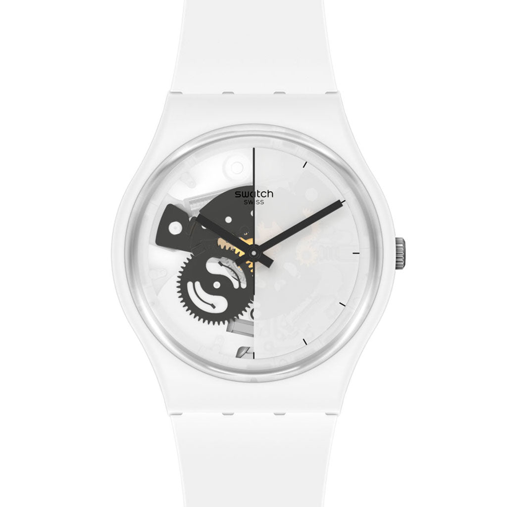 Swatch Originals Gent Live Time White SO31W101