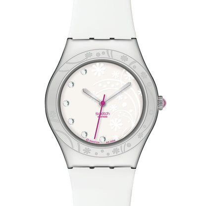 Swatch Irony Medium Love Tag White YLS159C