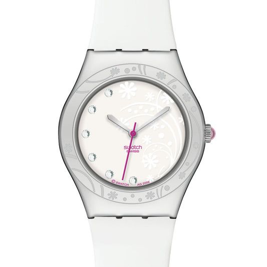 Swatch Irony Medium Love Tag White YLS159C