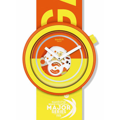 New Pop Swatch LOVE THIS GAME / FIVB Special 2016 PNO100C