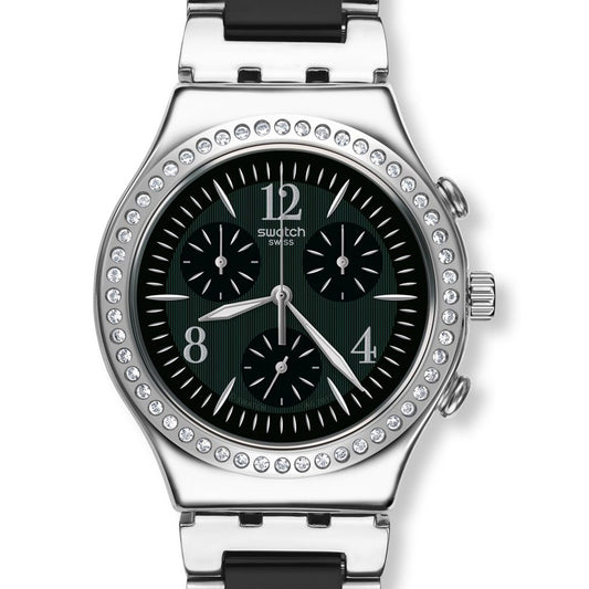 Swatch Irony Chrono Made In Black YCS118G