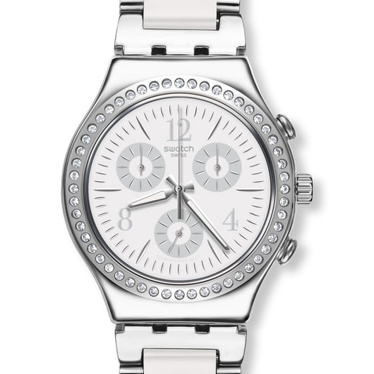Swatch Irony Chrono Made In White YCS119G