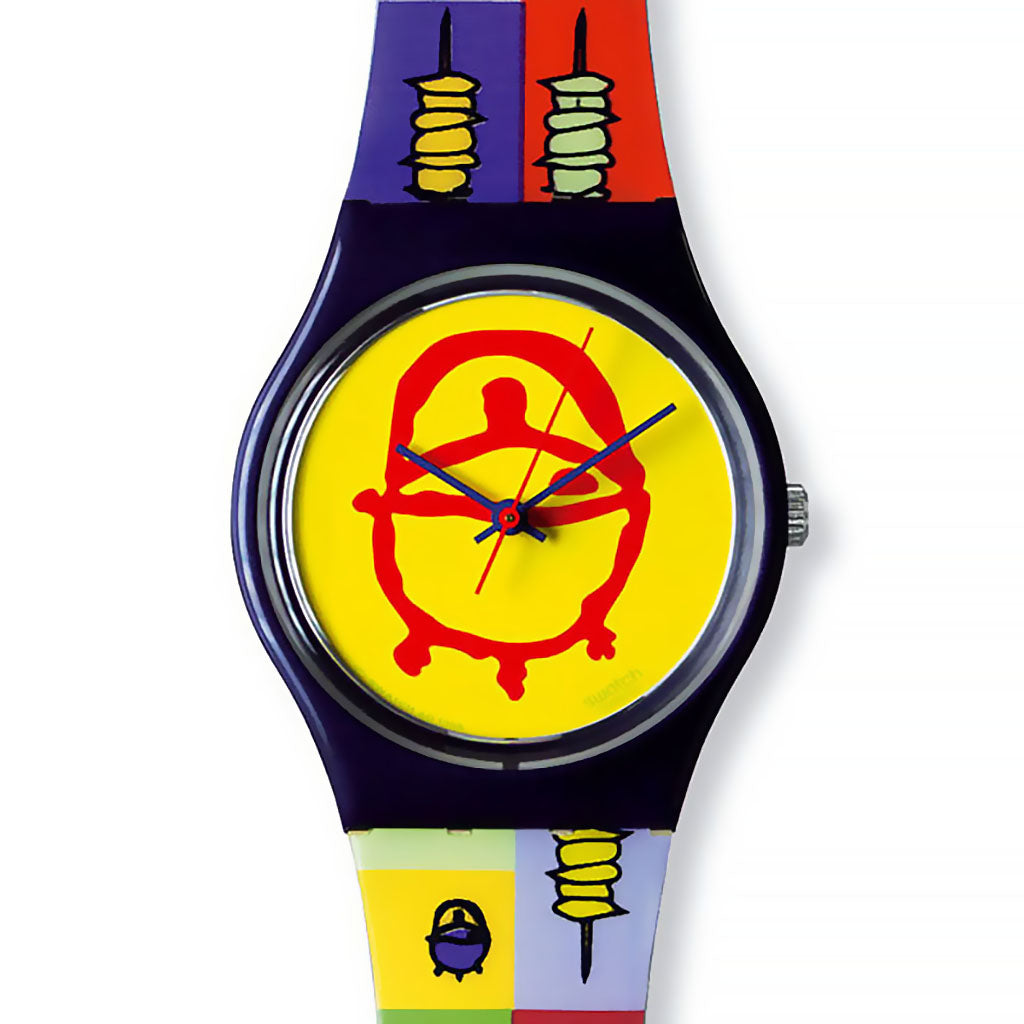 Maxi Swatch MAXI AFRICAN BBQ MGN179