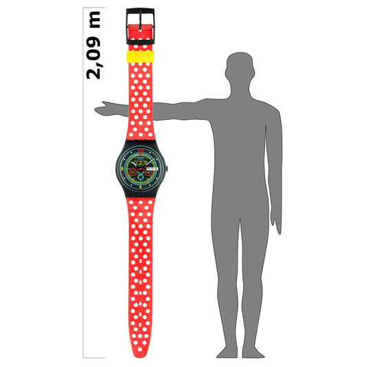 Swatch Wanduhr Maxi Navigator MGB707
