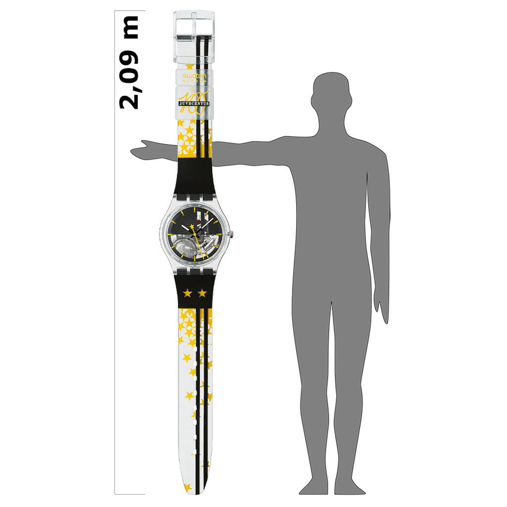 Maxi Swatch Wanduhr Maxi Ora Et Signora MSKZ106