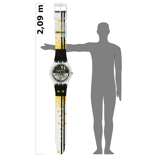 Maxi Swatch Wanduhr Maxi Ora Et Signora MSKZ106