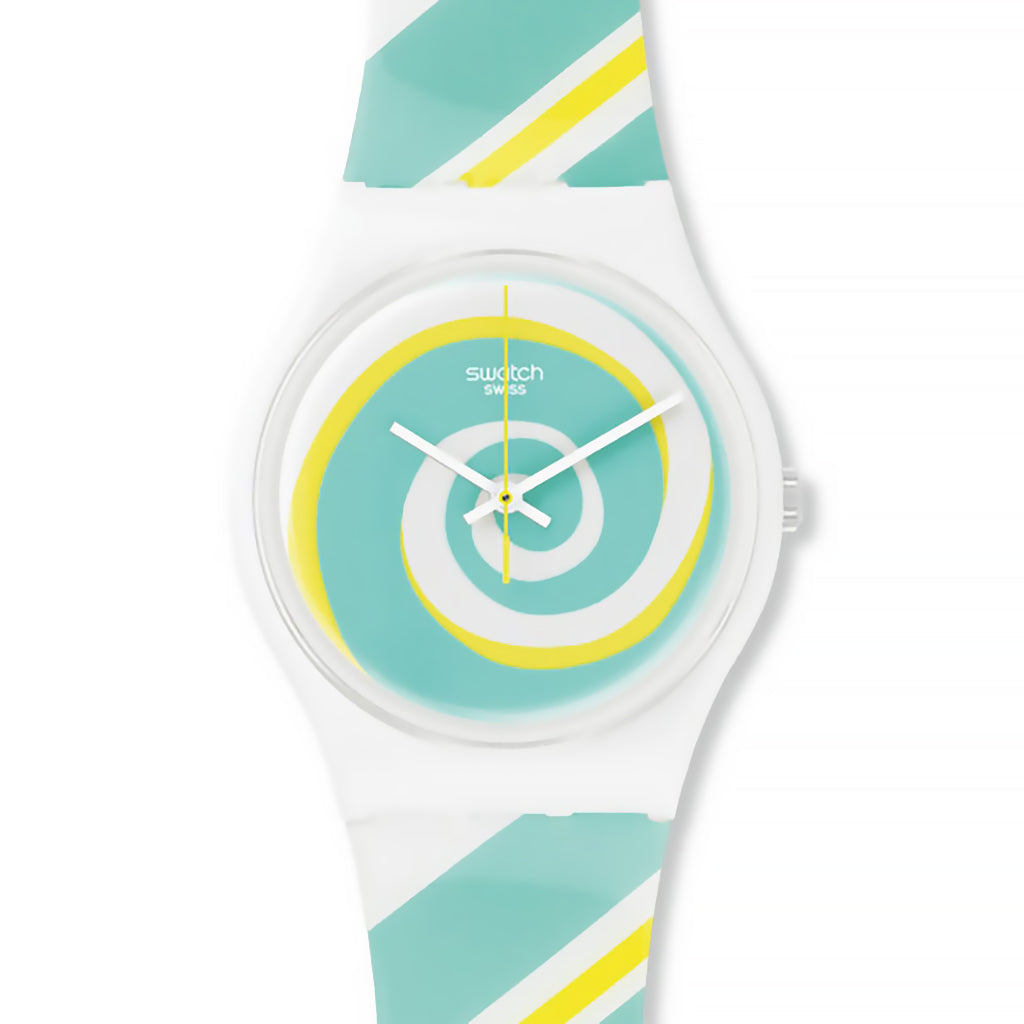 Swatch Wanduhr MAXI PEPPERCANE MGW166