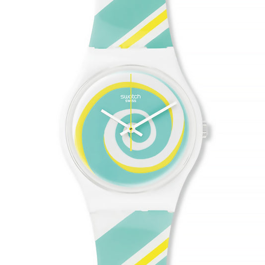 Swatch Wanduhr MAXI PEPPERCANE MGW166