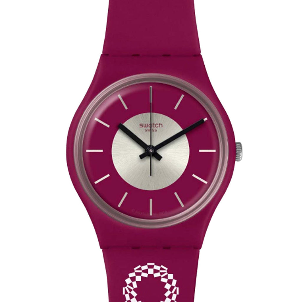 Swatch Gent Olympia Special Medaru Burgundy GZ331