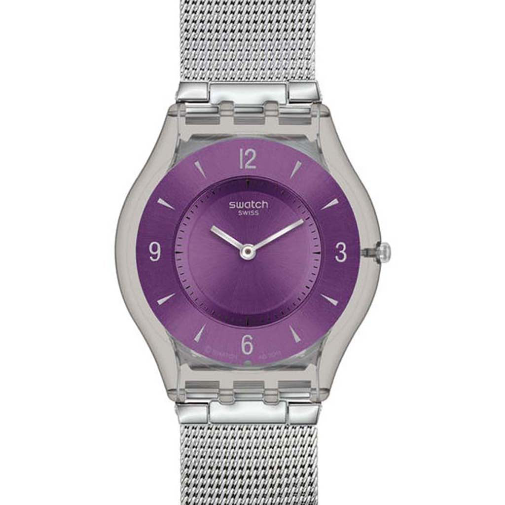 Swatch Skin METAL KNIT PURPLE SFM121M