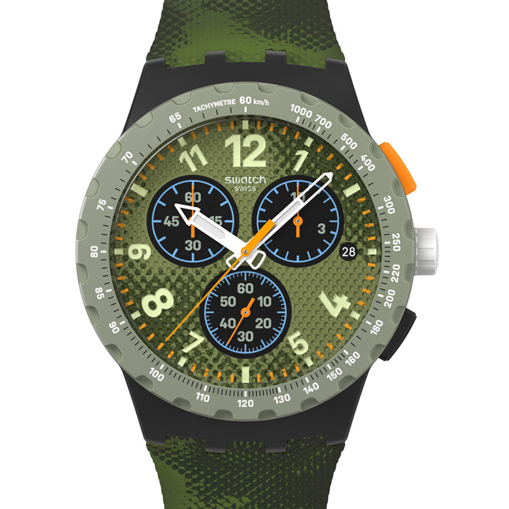 Swatch Chrono Plastik Midday Camo SUSB423