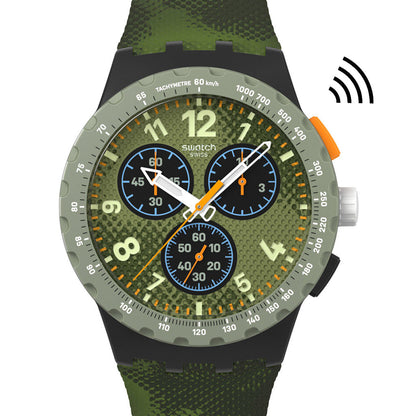 Swatch Chrono Plastik Midday Camo Pay SUSB109