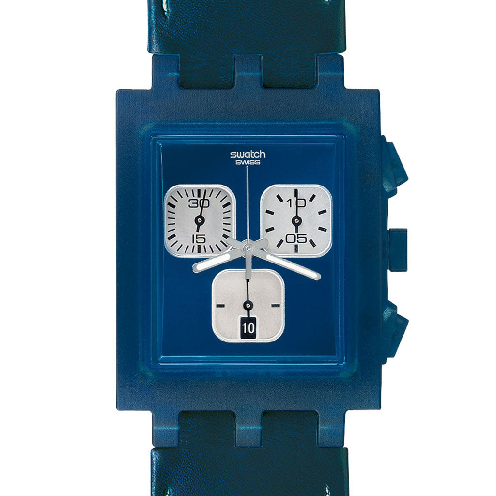 Swatch Square Chrono Midnight SUEN400C