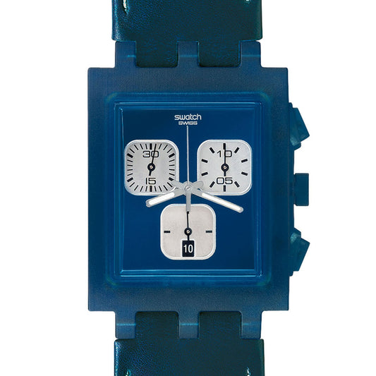 Swatch Square Chrono Midnight SUEN400C