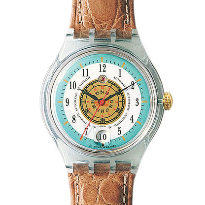 Swatch Automatik Midsommar Sol SAG401
