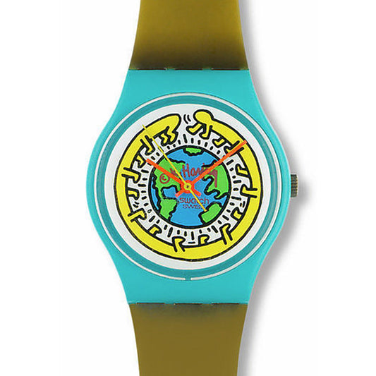 Swatch Gent Special MILLE PATTES by Keith Haring GZ104