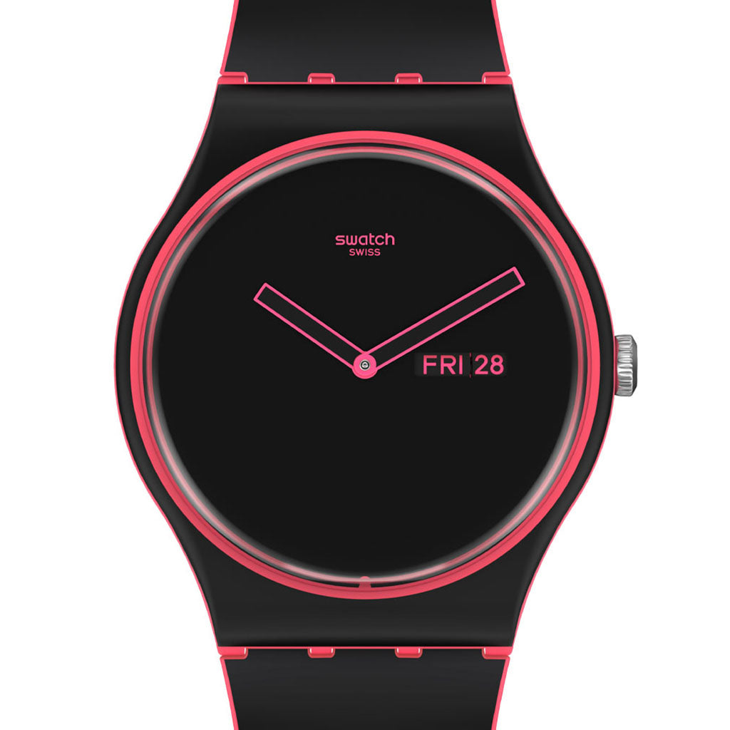 Swatch New Gent Biosourced Minimal Line Pink SO29P700