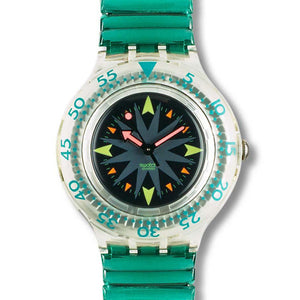 Swatch Scuba 200 MINT DROPS SDK108