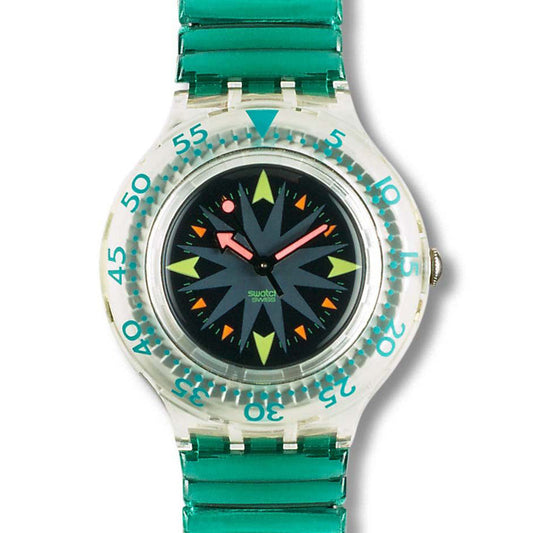 Swatch Scuba 200 MINT DROPS SDK108
