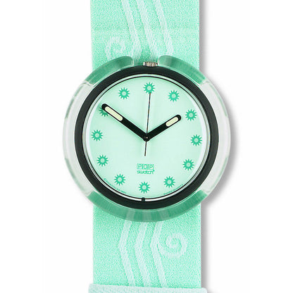 Pop Swatch MINT SEA PWB166