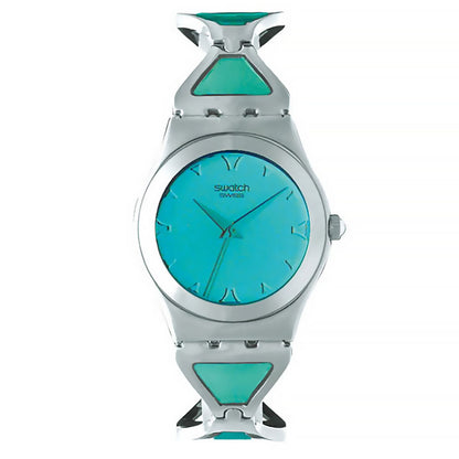 Swatch Irony Medium MIROIR TURQUOISE YLS124G