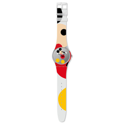 MIRROR SPOT MICKEY by Damien Hirst