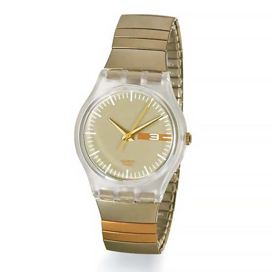 Swatch Gent Flex Moka gold GK336