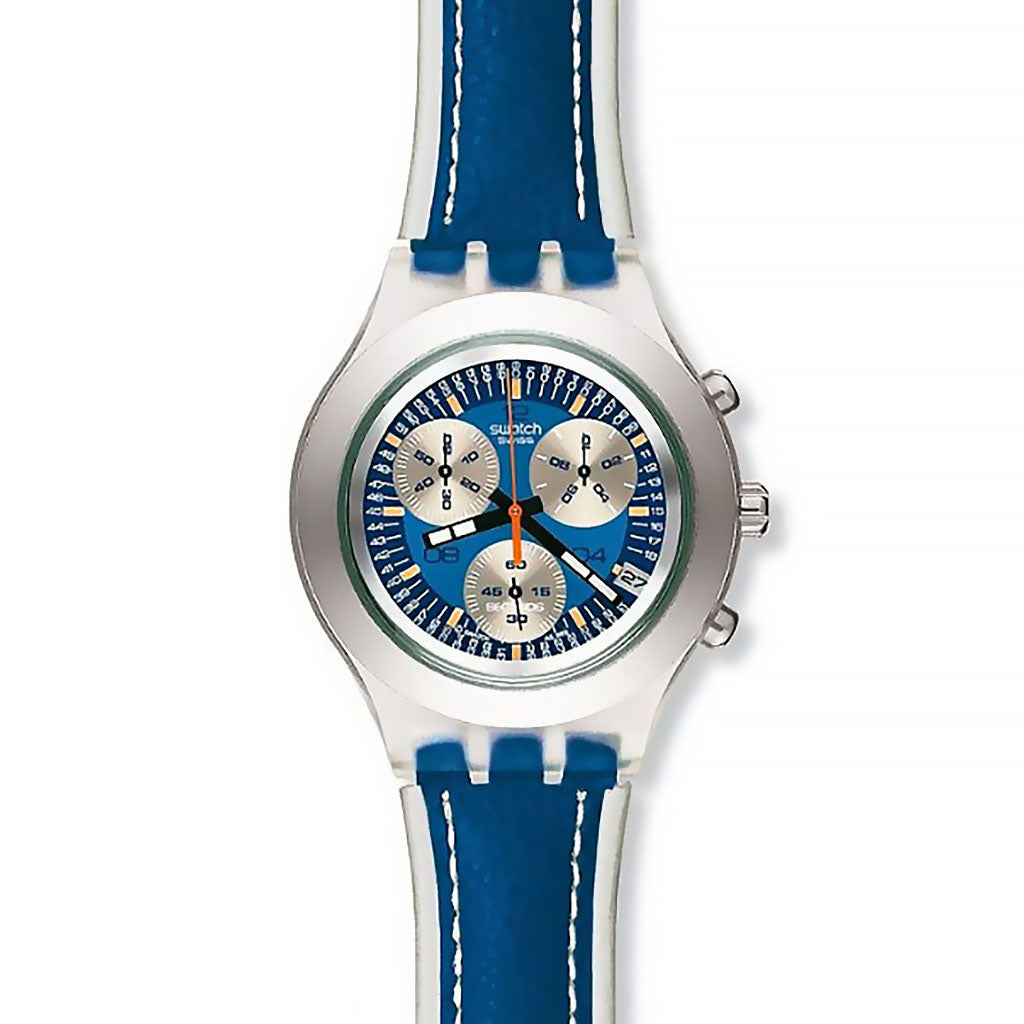 Swatch Irony Diaphane Chrono Monblue SVCK4019PU