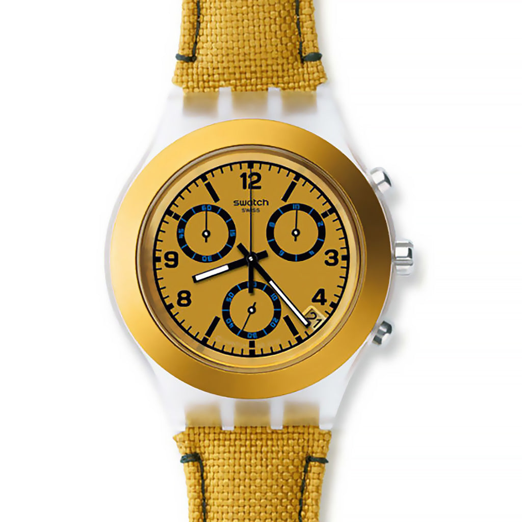 Swatch Irony Diaphane Chrono Mustardy SVCK4069
