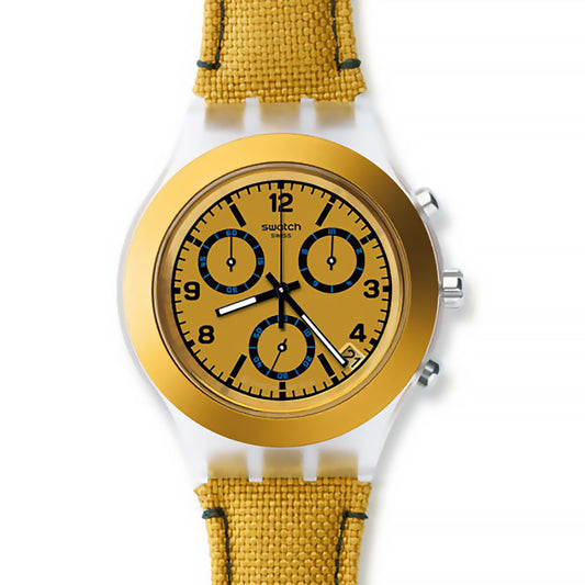 Swatch Irony Diaphane Chrono Mustardy SVCK4069