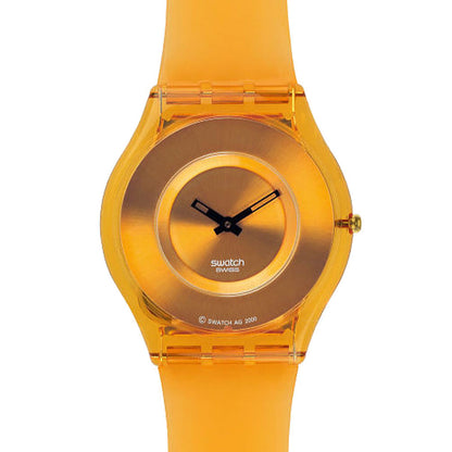 Swatch Skin Classic New Yellow Jelly Skin SFJ101