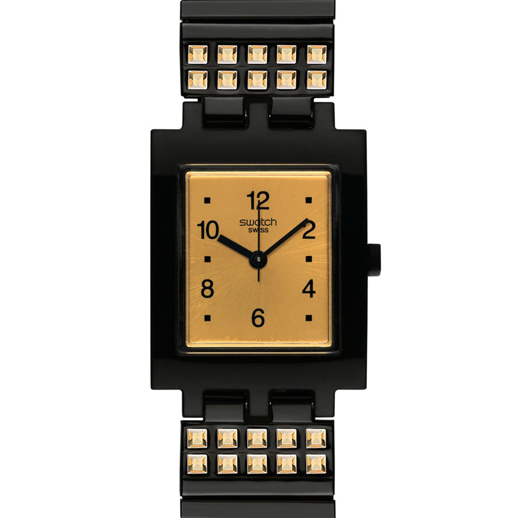 Swatch Square Night Crystals SUBB125A/B