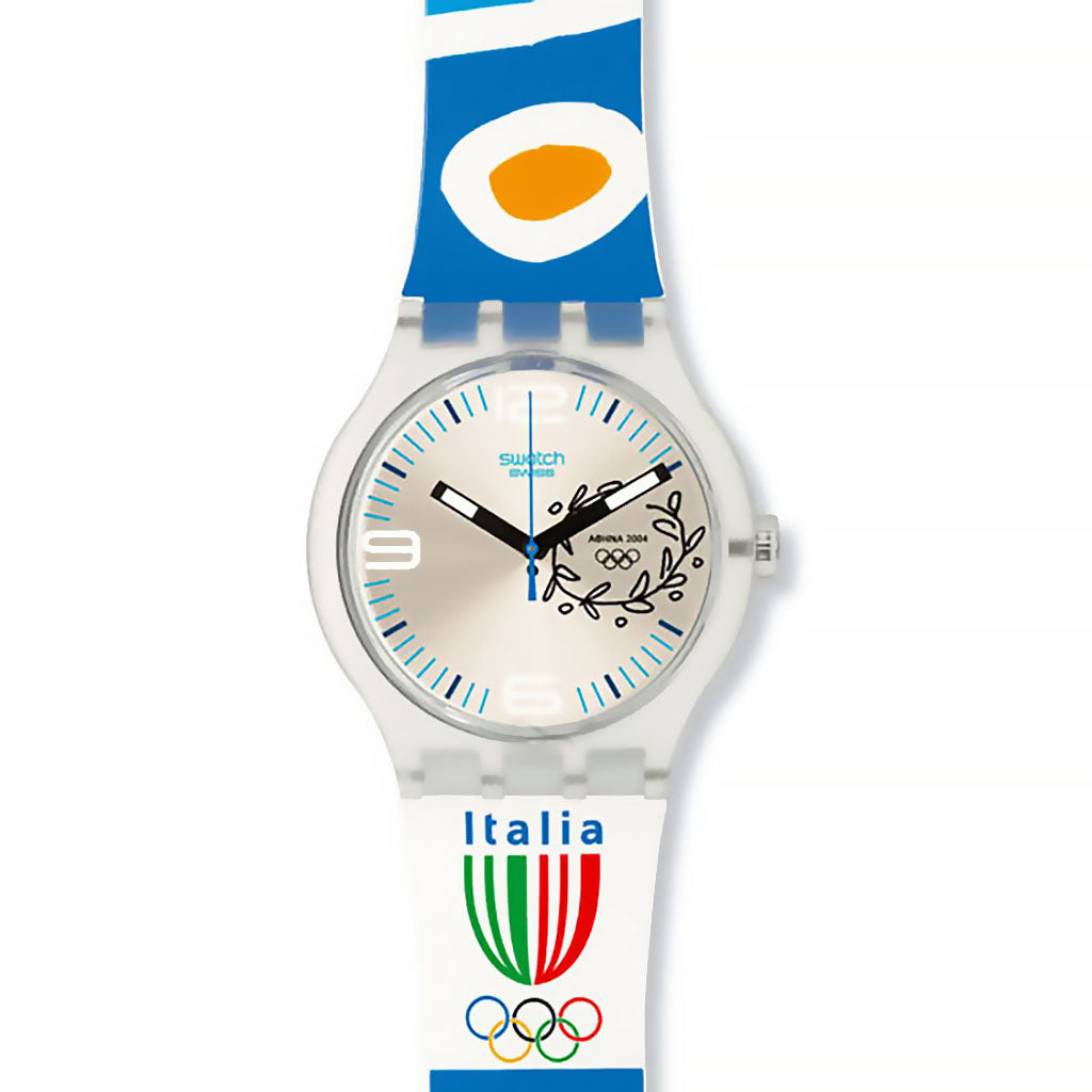 Swatch Gent XL Olympia Special NOC ITALY SUDK106C