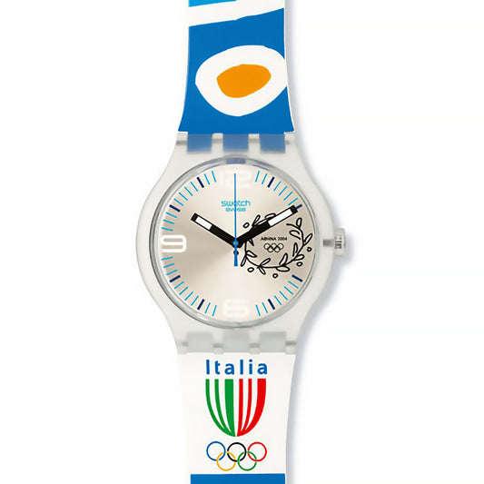 Swatch Gent XL Olympia Special NOC ITALY SUDK106C