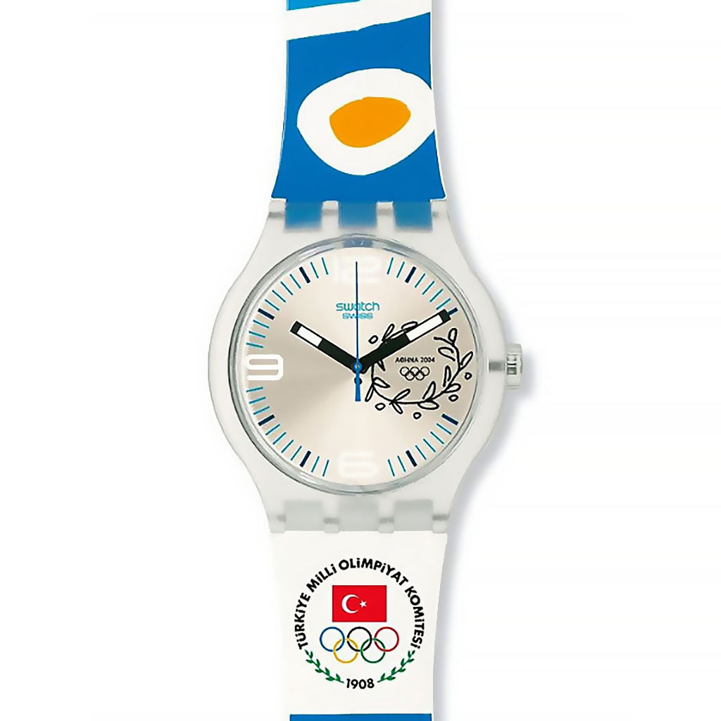 Swatch Gent XL Olympia Special NOC TURKEY SUDK106AJ