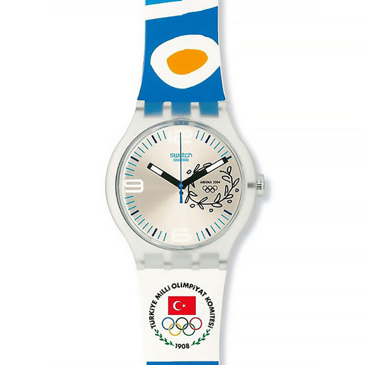 Swatch Gent XL Olympia Special NOC TURKEY SUDK106AJ